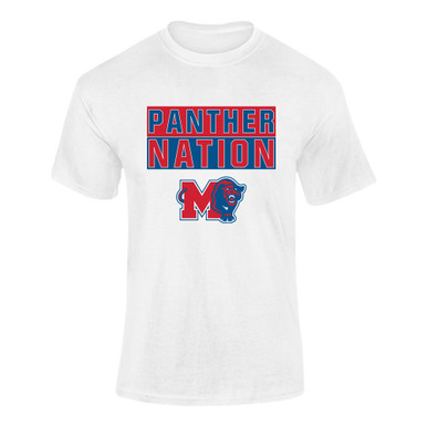 Midway Panthers M Body Script Nation #1 Men's SS T-Shirt