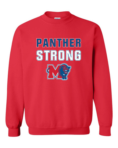 Midway Panthers M Body Script Strong #2 Men's Sweatshirt