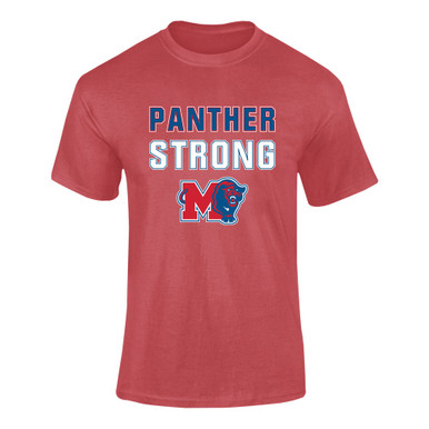 Midway Panthers M Body Script Strong #2 Men's SS T-Shirt