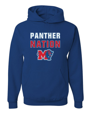 Midway Panthers M Body Script Nation #2 Men's Premium Hoodie