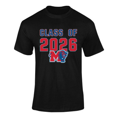 Midway Panthers M Body Script Class of 2026 Men's Premium SS T-Shirt
