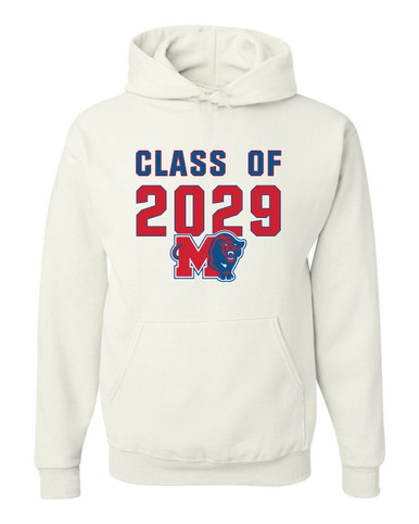Midway Panthers M Body Script Class of 2029 Men's Premium Hoodie