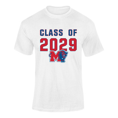Midway Panthers M Body Script Class of 2029 Men's Premium SS T-Shirt