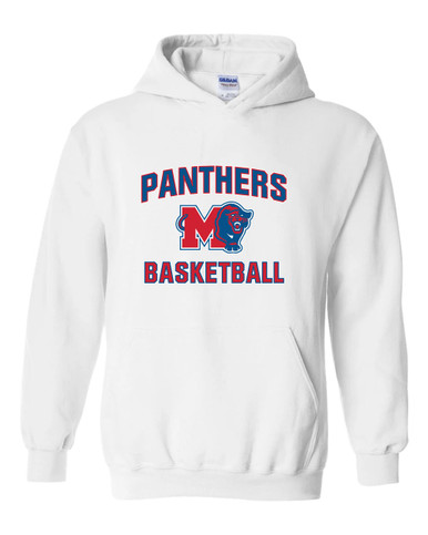 Midway Panthers M Body Script Basketball #1 Men's Hoodie