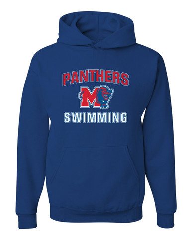 Midway Panthers M Body Script Swimming Men's Premium Hoodie