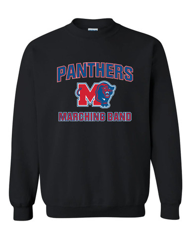 Midway Panthers M Body Script Marching Band Men's Sweatshirt