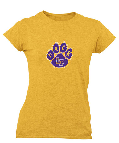 Lufkin Panthers Paw Mascot #1 Women's Premium SS T-Shirt