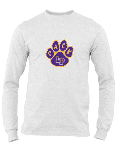 Lufkin Panthers Paw Mascot #1 Men's LS T-Shirt