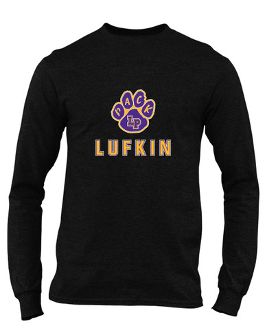 Lufkin Panthers Paw Mascot #2 Men's Premium LS T-Shirt