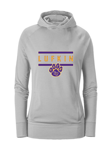 Lufkin Panthers Paw Mascot #4 Women's Hoodie