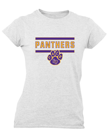 Lufkin Panthers Paw Mascot #5 Women's Premium SS T-Shirt
