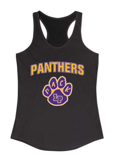 Lufkin Panthers Paw Mascot #6 Women's Tank Top