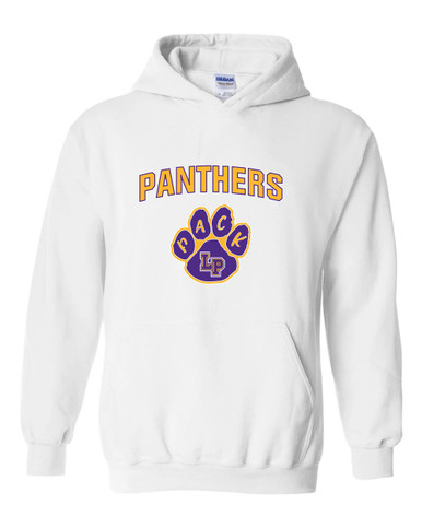 Lufkin Panthers Paw Mascot #6 Men's Hoodie