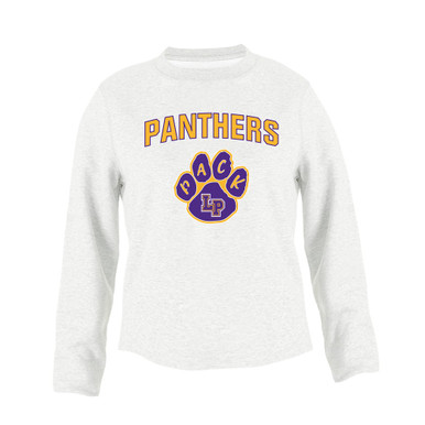 Lufkin Panthers Paw Mascot #6 Men's Sweatshirt