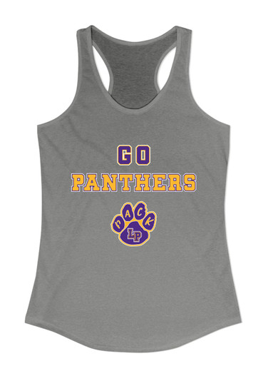 Lufkin Panthers Paw Go Team Women's Tank Top
