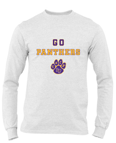 Lufkin Panthers Paw Go Team Men's Premium LS T-Shirt