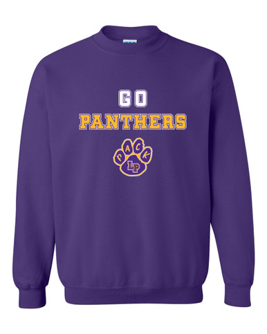 Lufkin Panthers Paw Go Team Men's Sweatshirt