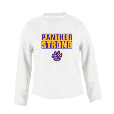 Lufkin Panthers Paw Strong #1 Women's Sweatshirt