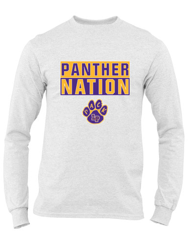 Lufkin Panthers Paw Nation #1 Men's Premium LS T-Shirt
