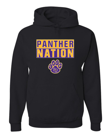 Lufkin Panthers Paw Nation #1 Men's Premium Hoodie