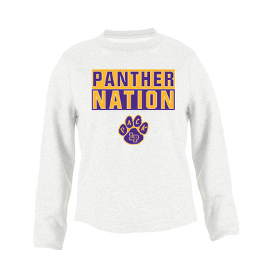Lufkin Panthers Paw Nation #1 Men's Sweatshirt