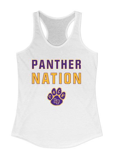 Lufkin Panthers Paw Nation #2 Women's Tank Top