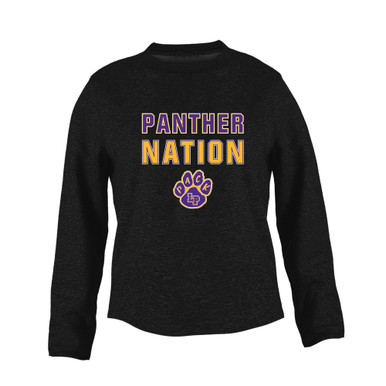 Lufkin Panthers Paw Nation #2 Women's Sweatshirt