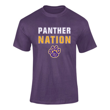 Lufkin Panthers Paw Nation #2 Men's Premium SS T-Shirt