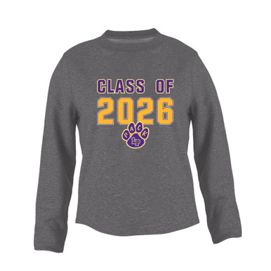 Lufkin Panthers Paw Class of 2026 Women's Sweatshirt
