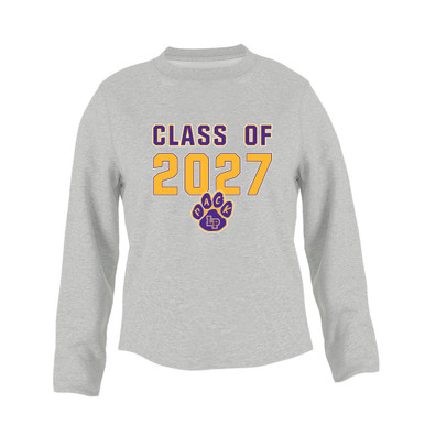 Lufkin Panthers Paw Class of 2027 Women's Sweatshirt