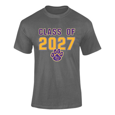 Lufkin Panthers Paw Class of 2027 Men's Premium SS T-Shirt