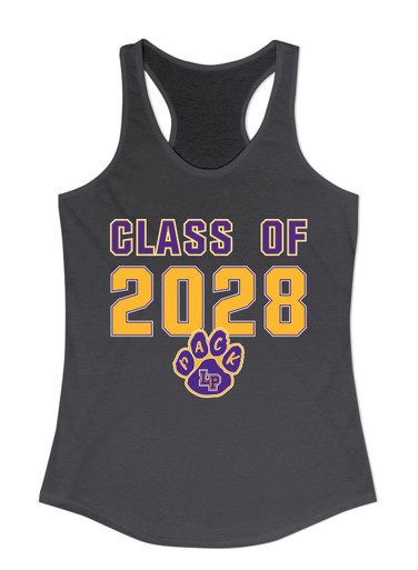 Lufkin Panthers Paw Class of 2028 Women's Tank Top