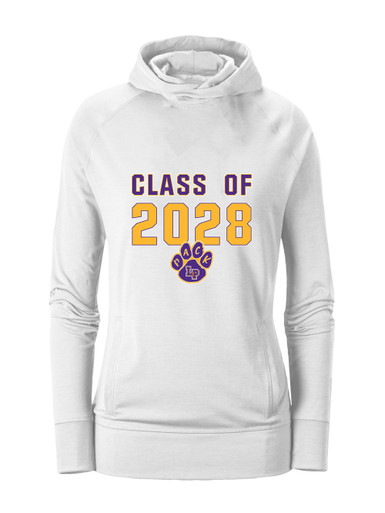 Lufkin Panthers Paw Class of 2028 Women's Hoodie