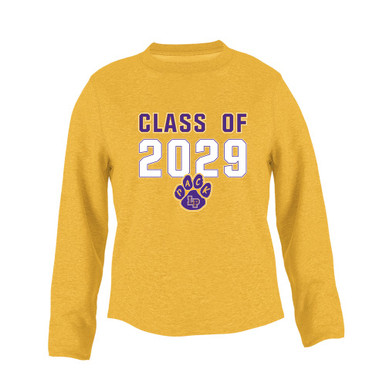 Lufkin Panthers Paw Class of 2029 Women's Sweatshirt