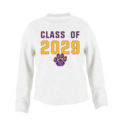 Lufkin Panthers Paw Class of 2029 Men's Sweatshirt