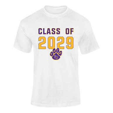 Lufkin Panthers Paw Class of 2029 Men's Premium SS T-Shirt