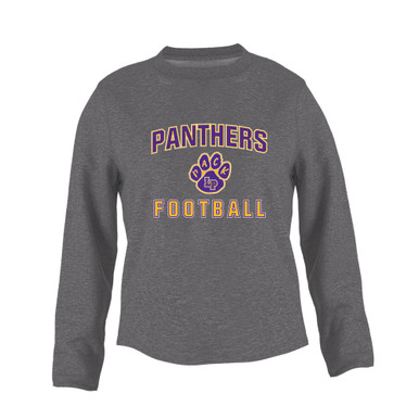 Lufkin Panthers Paw Football #1 Women's Sweatshirt