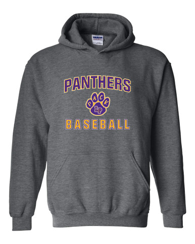 Lufkin Panthers Paw Baseball #1 Men's Hoodie