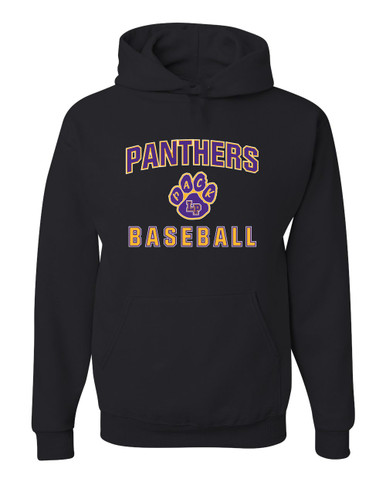 Lufkin Panthers Paw Baseball #1 Men's Premium Hoodie