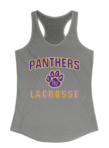 Lufkin Panthers Paw Lacrosse Women's Tank Top