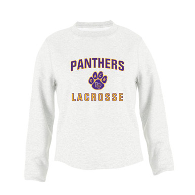 Lufkin Panthers Paw Lacrosse Women's Sweatshirt