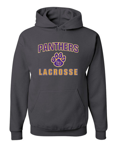Lufkin Panthers Paw Lacrosse Men's Premium Hoodie