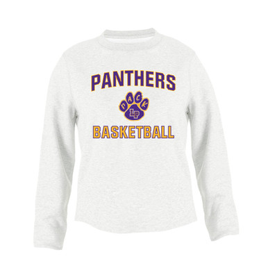 Lufkin Panthers Paw Basketball #1 Men's Sweatshirt