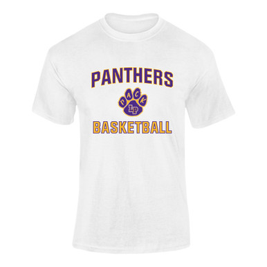 Lufkin Panthers Paw Basketball #1 Men's SS T-Shirt
