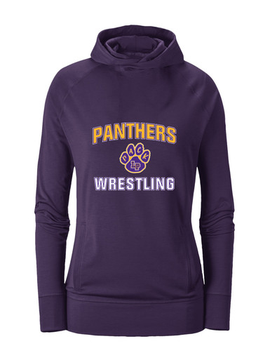 Lufkin Panthers Paw Wrestling Women's Hoodie