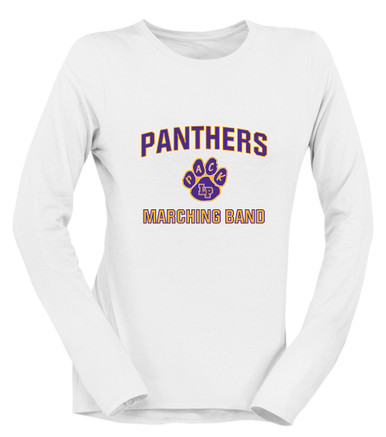 Lufkin Panthers Paw Marching Band Women's Premium LS T-Shirt