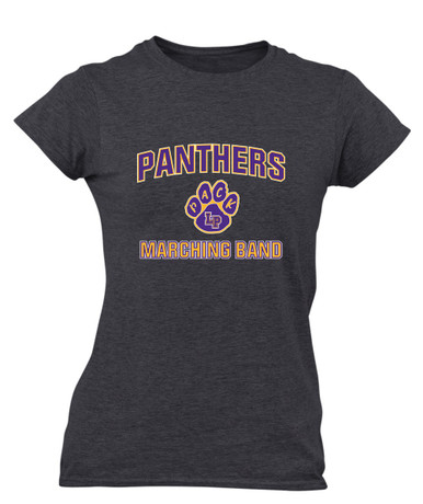 Lufkin Panthers Paw Marching Band Women's Premium SS T-Shirt
