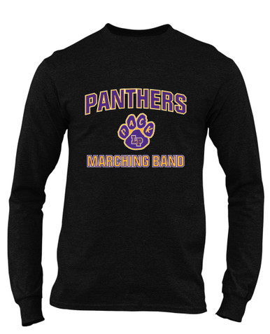 Lufkin Panthers Paw Marching Band Men's LS T-Shirt