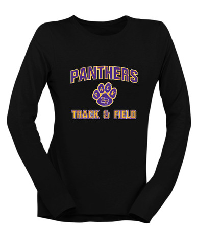 Lufkin Panthers Paw Track & Field Women's Premium LS T-Shirt