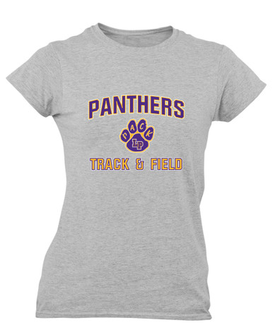 Lufkin Panthers Paw Track & Field Women's Premium SS T-Shirt